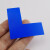 冰禹 警示定位贴 6S管理定位贴纸 桌面定位标签标识 5*2cm 蓝色L型(50个) BYH-246