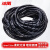 冰禹 PE塑料缠绕管 电线线束保护带绕线管 黑色10mm*10米 BYH-288
