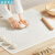 家小优日本工艺面垫食品级硅胶家用加厚防滑揉垫和面板擀面烘焙擀面塑料 纳米粉色加厚50*40cm-单人用【杖