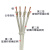 XPDL 500度高温线耐高温线电缆硅胶云母高温线 多芯云母高温线5芯0.5平方一米价
