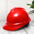 希凡里安全帽头盔豪华V型透气安全帽头盔建筑工程可印字工地施工领导帽 红色豪华V型透气款(按钮)