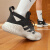 阿迪达斯 （adidas）（adidas）Court Vision 3男女秋季团队款中帮实战篮球鞋 黑色/灰 黑色/灰色 39(240mm)选大半码