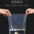 赫思迪格 加厚透明PE高压平口袋 内膜塑料袋 包装袋子10丝 100*150cm(100个) HGJC-50