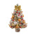 隽然 圣诞节装饰圣诞树家用桌面摆件迷你桌面ins仿真树套装 橙色正义（45cm）【含灯】
