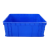 荣存汇 仓库加厚塑料物流盒周转箱 无盖子 蓝色加厚W4[40.5x30.5x22.5]CM 1个