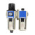 气源处理器油水分离过滤器二联件GFC200-08 300-10 400-15 GFC30008A自动排水 默认