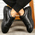 劳保鞋男女皮鞋舒适透气防臭耐磨防砸防刺穿钢包头安全工作鞋 黑色 629 36