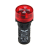 德力西蜂鸣器 LAY5s-FM 红色 报警器 断续 连续闪烁式 220V LAY5s-FM 红 AC220V