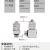 微型气管快速接头弯头90度直通M5牙M6牙 /接外径4MM 6MM 快拧万向 弯头6-M5