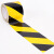 得筑工品 警示胶带 黑黄pvc地板胶带 斑马线安全警示地标贴装修划 线胶带 宽60mm*长33米