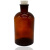 试剂瓶玻璃细口瓶小口瓶密封配胶塞30ml60ml125ml250ml500ml1000 棕色细口30ml橡胶塞（新2#）