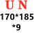 un油封dz高温uhs活塞杆液压油缸y型密封圈大全尺寸齐全防尘dh尘封 UN-125*140*9