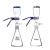 砂芯过滤装置亚迈1000ml砂芯过滤器实验室溶剂过滤装置溶 微量250ML砂芯装置(砂芯18MM) 配 微量250ML 滤头