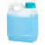 水杉加厚密封瓶塑料圆瓶香精包装瓶空瓶饵料包装瓶辣椒精包装瓶分装瓶 1L半透明-配青色盖
