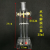 水电解实验器水电解演示器制取氢气氧气装置化学实验器材教学仪器 水电解实验器带活塞15ml