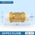 京仕蓝 4/6分热熔止回阀黄铜卧立式逆止20/25PPR双活接自来水管表 PPR20立式止回阀
