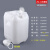 加厚堆码桶级塑料桶实验室废液桶化工方形包装桶10kg25升30L定制 25L半透明-A款加厚耐酸碱 【配透气盖】