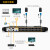 迈拓维矩KVM切换器32口 IP远程VGA转Cat5网口数字带屏32进1出LED自动切换机架式kvm MT-1732MS-IP   CC