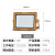 加油站灯led隔爆型工业照明灯防尘超亮工程50w投光灯强光 方型-50w