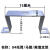 桥架托臂竖井支架镀锌桥架配件托臂支架立柱骑马吊架靠墙水平托臂 200桥架竖向安装支架厚1.8毫米 3.7毫米镀锌扁钢制作