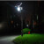 涵时尚 太阳能路灯3米灯杆庭院灯户外工程路灯一体亮化照明灯别墅小区 3米 100瓦银色