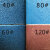 正宗蓝色砂带红纱砂布袋不锈钢坡口机专用进口打磨机砂纸精品 精品红色砂带60#一捆15条