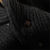 榕羽琦带扣子的毛衣男士针织开衫秋冬穿的日系复古美拉德加厚款保暖青果 黑色【5颗扣】 M 建议95-110斤