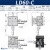 XYZ轴滑台三维轴手动位移微调升降平台实验平台LD40/60/80/90/125 LD60-C