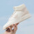 阿迪达斯（adidas）三叶草女鞋 2024夏季新款运动鞋时尚潮流休闲鞋高帮保暖滑板鞋 2677/三叶草/高帮板鞋 36码(内长220mm)