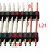 适用于双排针双塑针2.54间距2*40Pin针长15/17/19/20/25/30/35/40/ 21MM 2*40P10条3+6