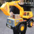 儿童工程车益智男孩车玩具套装超大号耐摔滑行运输挖掘机模型合金 吊车