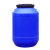 加厚化工桶塑料桶圆桶酵素桶25升50升密封储水桶带盖食物品级发酵桶 25L白色特厚款配内盖