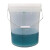 消毒桶带盖有刻度抹布美容院浸泡医院用尿桶10L透明塑料圆桶20升 5L半透明刻度桶(1个)