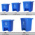 垃圾分类垃圾桶带盖商用大号脚踏红蓝绿灰户外环卫脚踩式筒不含税运 加厚15L红色