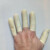100个切口乳胶橡胶工业加厚耐磨麻点劳保颗防滑手指套 加厚小号S