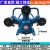 杰豹款工业级空压机机头0.9三缸四缸空压机泵头 7.5KW气泵配件 0.36立方8公斤(配3KW电机