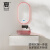 夏透明树脂浴室柜组合智能镜家用卫生间洗手洗脸一体盆柜 透明款 4K蓝牙智能镜 80cm
