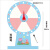 桑菽桌面台式可擦写小转盘抽奖转盘幸运大小转盘学习奖励激励活动道具 25CM圆盘+底座＋指针 1-3等奖 1