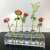 实验玻璃试管花架摆件插花亚克力水培绿植鲜花感透明 套餐一