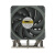 全新AMDSP5金钱豹CPU服务器散热器4U塔式双风扇5热管风冷 SP5-M97散热器