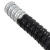 耐盾高 金属波纹管 包塑金属软管穿线管蛇皮管黑色 阻燃加厚-内径125（10米）