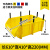 零件盒货架斜口塑料收纳盒螺丝盒加厚分格组合式配件物料盒工具箱 A1黄色【610*410*220】MM