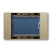 飞雕（FEIDIAO）插座面板 118型暗装 格调系列（流光金） 二位面板带架 