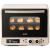 ACA2022新款ACA风炉烤箱A8家用小型烘焙商用多功能大容量发酵电烤箱 双盘双网（配件）