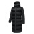 HZCL361冬季新款运动棉衣情侣款长款过膝防寒保暖休闲大棉衣NＩKＥ 黑色 3XS