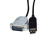 USB转DB15针 适用PLC连PC RS485串口通讯线 编程电缆 1.8m