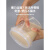 密封塑料桶大口加厚酒酿桶商用打包醪糟米酒罐容器圆形带盖定制 1L透明-加厚-无提手×2个