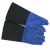 稳斯坦（Winstable）二层牛皮革袖焊工手套 10双(颜色随机) 防烫隔热焊接手套 WY0689