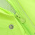 久匀 长款雨衣外套成人防暴雨反光雨衣 保安物业保洁救援巡逻 双条荧光绿长款+帽檐 XXL码(175-180)