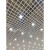 铝铁格栅集成吊顶装饰材料自装格子葡萄架天花板木纹塑料黑白网格 加厚铁黑高35厘米1010支 含